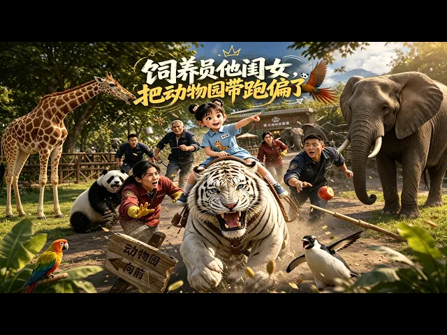 饲养员他闺女，把动物园带跑偏了