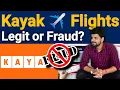Alert Is Kayak flight is safe for flight booking Kayak flight ticket booking review