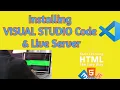 HTML Tutorial Installing Visual Studio Code Live Server Web Development Tutorials 2