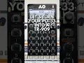 Lagu PO-33 TR-909 drum kit 🥁 (incl. sliceable audio samples) | Teenage Engineering pocket operator