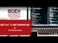 Upgrading from netcat shell to meterpreter session Hacking Tutorial ISOEH