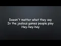 The Go Go's Our Lips Are Sealed Lyrics