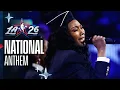 Lagu Brandy Performs The National Anthem | NBA All-Star 2026