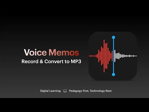 Download MP3 JWhiteICT — Voice Memos — Record \u0026 Convert to MP3