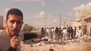 معاذ الشامي الطيران الروسي يرتكب أكبر مجزرة بحق المدنيين في بلد ة معصران بريف ادلب 