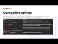 Comparing Strings Java CodeGym University Course