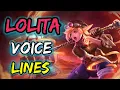 Download Lagu Lolita old voice lines and quotes - dialogues Mobile Legends