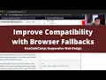 Improve Compatibility with Browser Fallbacks Basic CSS freeCodeCamp tutorial