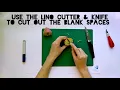 How to make a potato print pattern