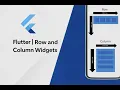Flutter Row Column Widget Tutorial for Beginners Hindi