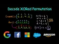 Decode XORed Permutation Leetcode