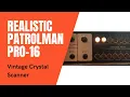 Realistic Patrolman Pro-16 Vintage Crystal Scanner
