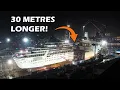 THE EXTENSION of a CRUISE SHIP - Balmoral at Blohm Voss