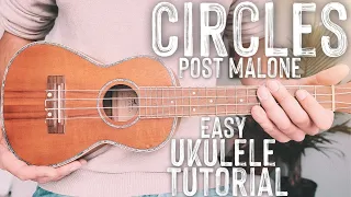 Download Circles Post Malone Ukulele Tutorial // Circles Ukulele // Ukulele Lesson #813 MP3