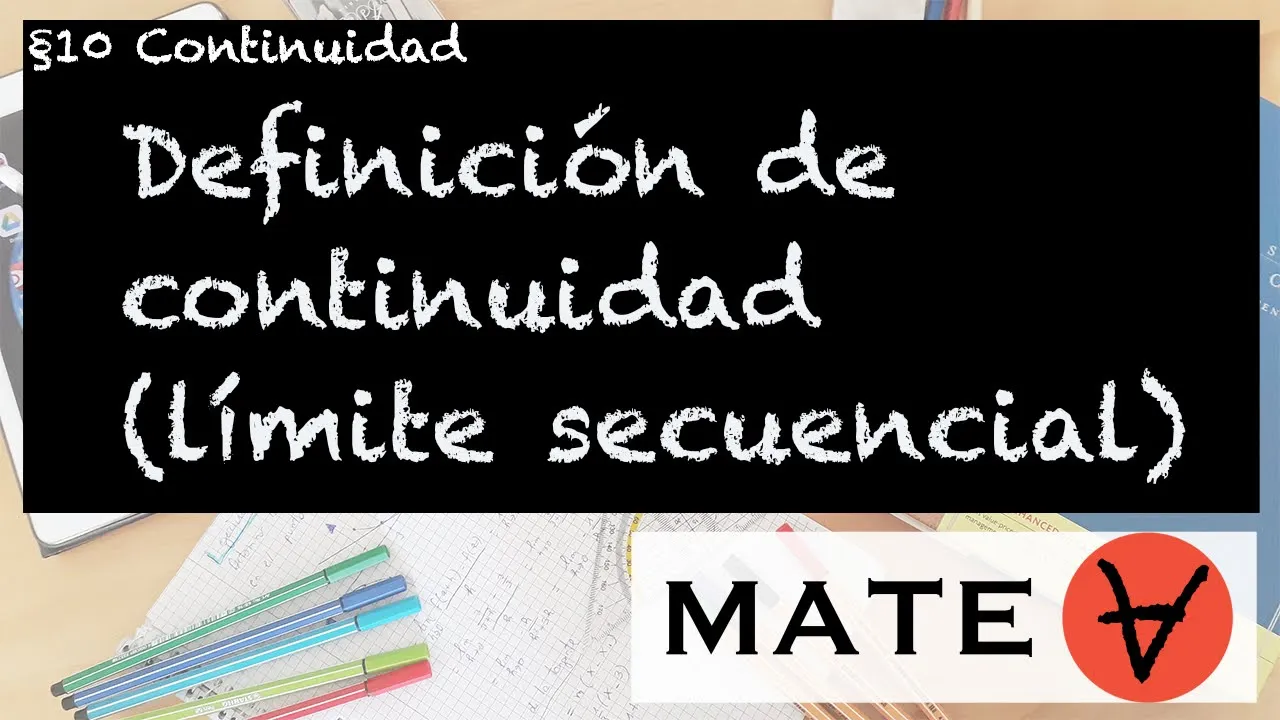 Continuidad (Definición / Límite secuencial)