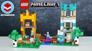 LEGO Minecraft 21249 The Crafting Box 4.0 - LEGO Speed Build Review