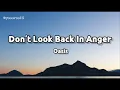 Download Lagu Oasis-Don't Look Back In Anger (Lyrics)