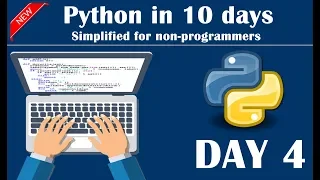 Day 4 of Python in 10 Days Loops