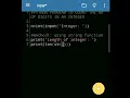 no of in an using