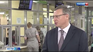 Омские медики пожаловались губернатору на нехватку машин и волонтёров
