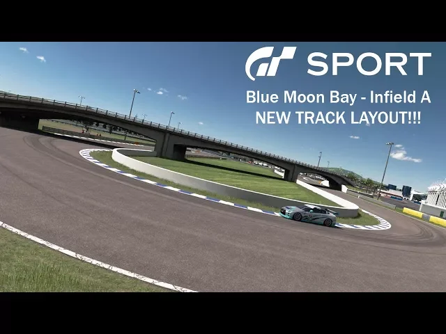 [GTSport] Blue Moon Bay Speedway - Infield A Hot Lap (New Layout)