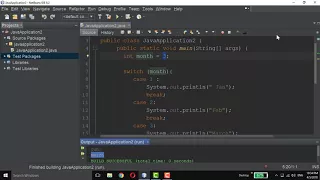 The switch Statement in Java