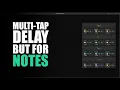 Building a note echo setup in Bitwig s Note Grid