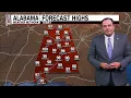 Front Dials Down Temps North South AL Still Hot Alabama Forecast for Late Morning August 18 2026