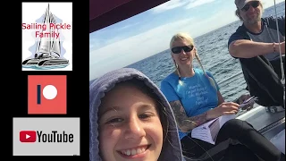 Episode 12 – Lift In and Sailing Portland Bill and Lyme Bay in 26 kts