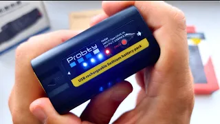 Самые ёмкие аккумуляторные батареи Sony NP-F! Обзор Probty 10800mAh NP-F980.