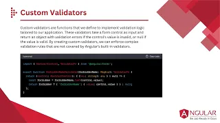 Creating Custom Validators And Async Validators In Angular Chapter 6 LearnCodeExpress