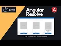 Angular - Resolve automatic loading spinner with overlay