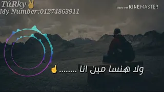 حاله واتس اغنيه رضا البحراوي حزينه انا مش هتغير يا زماني دندنها