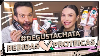 QUAL É A MELHOR BEBIDA PROTEICA? #DEGUSTACHATA | Lu Ferreira