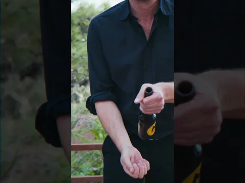 Bottle Through Body! 😱