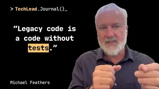 Working Effectively with Legacy Code and AI Coding Assistant - Michael Feathers