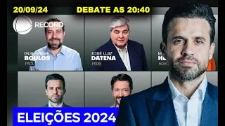 Debate AO VIVO Pablo Marçal Enfrentando o Sistema podre