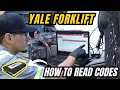 YALE Forklift Throwing codes - Troubleshooting using JALTEST