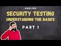 Security Testing - Understanding The Basics Part 1