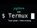 How to install latest Python version 3 on Termux Terminal