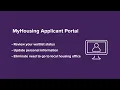 Section 8 MyHousing Applicant Portal - How to Get Started for Applicants
