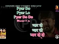 Pyar Do Pyar Lo [ Janbaaz Movie ] Original Crystal Clear Karaoke With Scrolling Lyrics