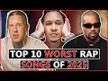 The 10 WORST Rap Songs of 2025