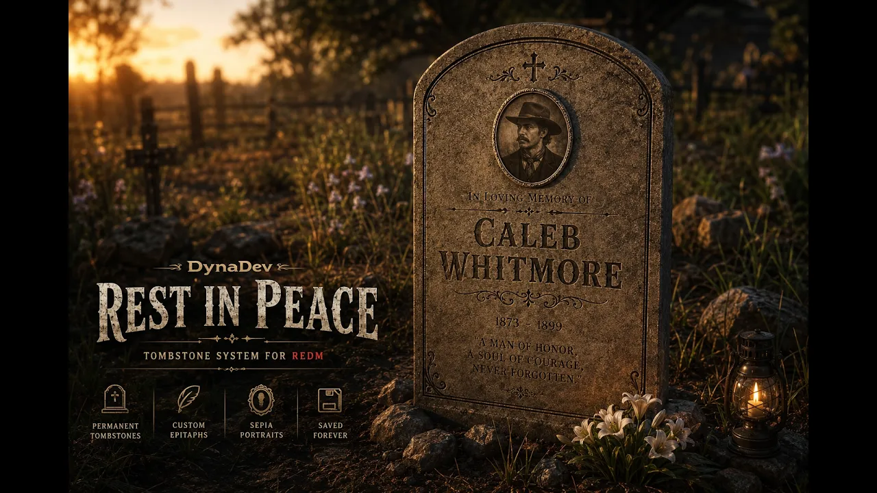 DynaDev RestInPeace | 3D Tombstone & Memorial System
