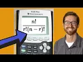 Permutations and Combinations Calculator