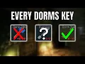 Customs Dorms Keys Guide - What s Behind Every Door