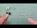 Crystal Ear Thread Earrings Tutorial