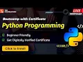 Bootcamp with Certificate Python Programming Lec 3