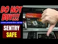 The TRUTH about Sentry Safes