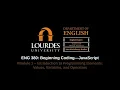 DMS 380JS Module 1--Introduction to Programming Elements Values Variables and Operators
